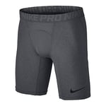 Nike - M Np - Short de Sport - Homme - Gris (Carbon Heather/Dark Grey/Black) - Taille: S