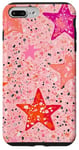 Coque pour iPhone 7 Plus/8 Plus Coque de téléphone motif léopard rose layette