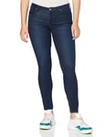 Lee Women's Scarlett Skinny Jeans, Blue Polished Indigo, 24W / 31L