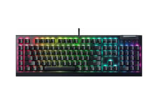 Razer BlackWidow V4 X - tangentbord - med mediavals - QWERTY - amerikansk Inmatningsenhet