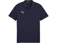 Puma Team Goal Casuals Polo Herre T-Skjorte, Marineblå 658605 06 S