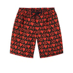 Dolce & Gabbana Heart Print Shorts Röda | Röd | 10 years