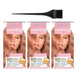 L'Oreal Casting Natural Gloss Nudes Hair Color All Colors 3-Pack