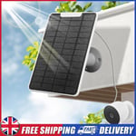 Solar Cells Charger IP65 Waterproof 4W 5V for Google Nest Camera Outdoor Indoor