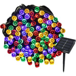 Solar String Lights Outdoor - 20M 200 LED Waterproof Solar Christmas String Lights, 8 Lighting Modes Decorative Lights f