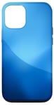 Coque pour iPhone 12/12 Pro Bleu audacieux et simple