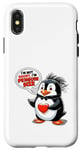 iPhone X/XS amazing penguin: I'm not short, I'm penguin size Case