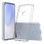 EIDERWOOD Google Pixel 4a (5G) Hybrid Plast Deksel - Gjennomsiktig