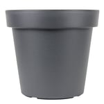 Plastkruka svart m/kant ø40 cm scan-pot