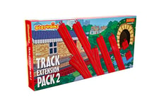 Hornby Playtrains Track Extension Pack 2 - Kids Toy Train Set Accessory for Ages 3+, Childrens Model Train Accessories - Compatible with Hornby Playtrains