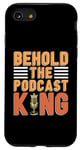 iPhone SE (2020) / 7 / 8 Behold The Podcast King Podcast Host Microphone Podcasting Case