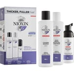 Nioxin System 6 - Kemiskt behandlat hår Synligt tunnare hår 3-stegs systemuppsättning Cleanser-Shampoo 150 ml + Revitalising Conditioner 150 ml + Hair & Scalp Treatment 6 40 ml 1 Stk. (510,00 kr / 1 st.)