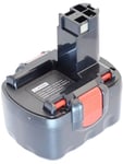 Batteri til 2 607 335 263 for Bosch, 12V, 2000 mAh