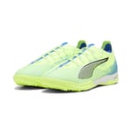 PUMA Ultra 5 Pro Cage TT Lights Out - Fizzy Apple/Vit/Blå - Turf (TF), storlek 47