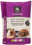 Urtekram Glutenfri Bakmix Till Bollar med Chiafrön EKO - 440 g