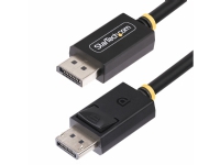 StarTech.com 1m DisplayPort 2.1 Cable, VESA-Certified, DP80 DP 2.1 Cable - DisplayPort-kabel - DisplayPort (hane) spärrad till DisplayPort (hane) spärrad - DisplayPort 2.1 - 1 m - passiv, 4K240Hz stöd, 1440p stöd 240 Hz, HDR-stöd, upp till 80 Gbps da