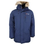 Parka Peak Mountain  Parka de ski vraie fourrure homme COGAN