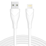 iPhone Charger Cable 2M, MFi Certified Lightning Cable Fast Charging iPhone Cable Lead Nylon Lightning to USB Cable for iPhone 14 13 12 11 Pro Max XS XR X 8 7 6 Plus 5 SE