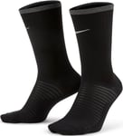 Sukat Nike Spark Lightweight Running Crew Socks da3584-010 Koko 36-38