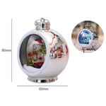 Christmas Ball LED Light Money Snowman Christmas Tree Hanging Ornament Home Party Decoration