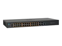 Cambium Networks Cnmatrix Ex2028-P - Switch - Styrt - 24 X 10/100/1000 (Poe+) + 4 X Sfp (Mini-Gbic) (Opplink) - Rackmonterbar - Poe+ (400 W) - Ac 100 - 240 V