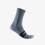 Castelli Espresso Sykkelstrømper i Light Steel Blue - Størrelse Small/Medium