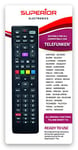 Supérieur Télécommande Universelle de Remplacement pour Tous Les téléviseurs et Smart TV de Marque TELEFUNKEN & VESTEL