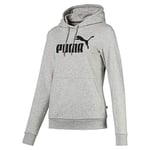 Puma ESS Logo Hoody TR Sweat-Shirts Femme, Light Gray Heather, S