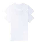 Sloggi Mens 24/7 03 O-neck 2p Undershirt, White, 38 UK