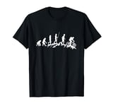 Evolution Mountain Bike Mtb Biking Downhill Cycling T-Shirt