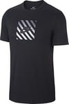 Nike M NSW SS Tee Triple Blk 1 T-Shirt pour Homme XS Noir