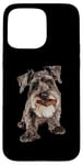 iPhone 15 Pro Max Miniature Schnauzer Chocolate Case