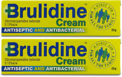 Brulidine Antiseptic and Antibacterial Cream 25g x 2