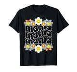 Mama Bear Groovy Retro Mother's Day Gift for Mom Wife T-Shirt