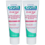 Gum® Paroex 0.12% gel dentifrice anti-plaque Dentifrice(S) 2x75 ml