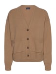 Polo Ralph Lauren Wool-Blend V-Neck Cardigan Brun