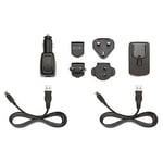HP Reisekit Kit de Voyage avec Adaptateur CA Chargeur et Support Mini câble USB pour HP iPAQ 100, 200, 300, 514, 600, rw6815, rx5700, rx5900