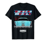 57,1957 BelAir Bel Air American Muscle Car Hotrod Tail Fin T-Shirt