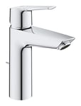 GROHE QUICKFIX Start Mitigeur monocommande lavabo de salle de bains Start, avec tirette de vidage, mousseur économie d'eau, taille M, chromé, 23552002 (Import Allemagne)