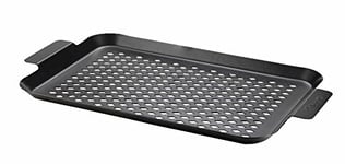 Tepro Accessoires pour barbecue - Plaque M Anti-adhésive - Fond perforé - Anthracite