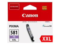 Canon CLI-581PB XXL - XXL-størrelse - bildeblå - original - blekkbeholder - for PIXMA TS8151  TS8152  TS8250  TS8251  TS8252  TS8350  TS8351  TS8352 