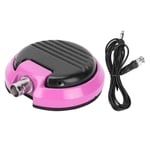 Round Tattoo Foot Pedal Switch Tattoo Machine Foot Switch Controller (Pink ) BST