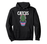 Catcus Cat Cus Cactus Cute Cats Lover Pullover Hoodie