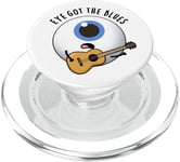 Eye Got The Blues Funny Anatomy Jeu de mots PopSockets PopGrip pour MagSafe