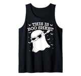 This Is Boo Sheet Halloween Ghost Costumes Men Women Couples Tank Top