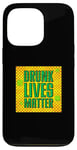 iPhone 13 Pro Drunk Lives Matter Pop Art Comic Style Funny St Patricks day Case