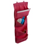 4pcs Over Door Hot Pink 4 Tier  Hanging Room Organiser  Storage Space Saver