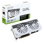 Asus Dual GeForce RTX 4070 White OC Edition 12GB GDDR6X (DUAL-RTX4070-O12G-WHITE)