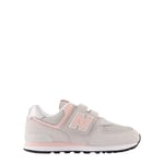 New Balance 574 Kids Hook & Loop Sneakers Raincloud | Grå | 33 EU