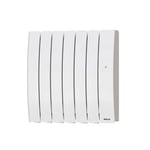 Radiateur électrique à inertie fluide Noirot Actiflo 1000W